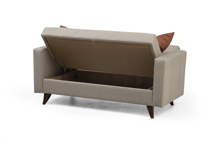 Atelier Del Sofa Polya Sofá Cama de 2 Plazas - Beige Atelier Del Sofa Polya Sofá Cama de 2 Plazas - Beige